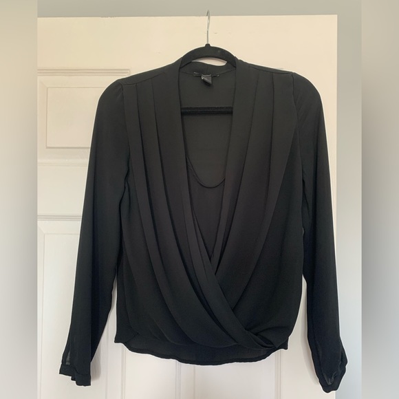 Forever 21 black blouse - Picture 1 of 2